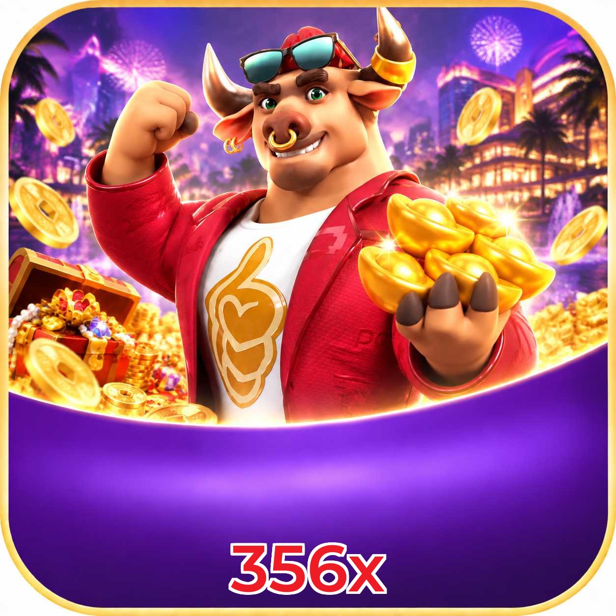 Página oficial da 356x no Facebook com promoções e suporte
